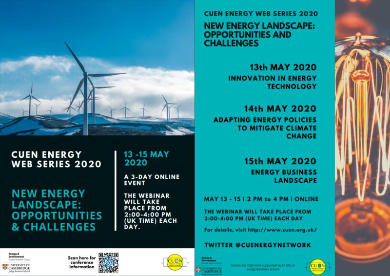The CUEN Energy web series 2020